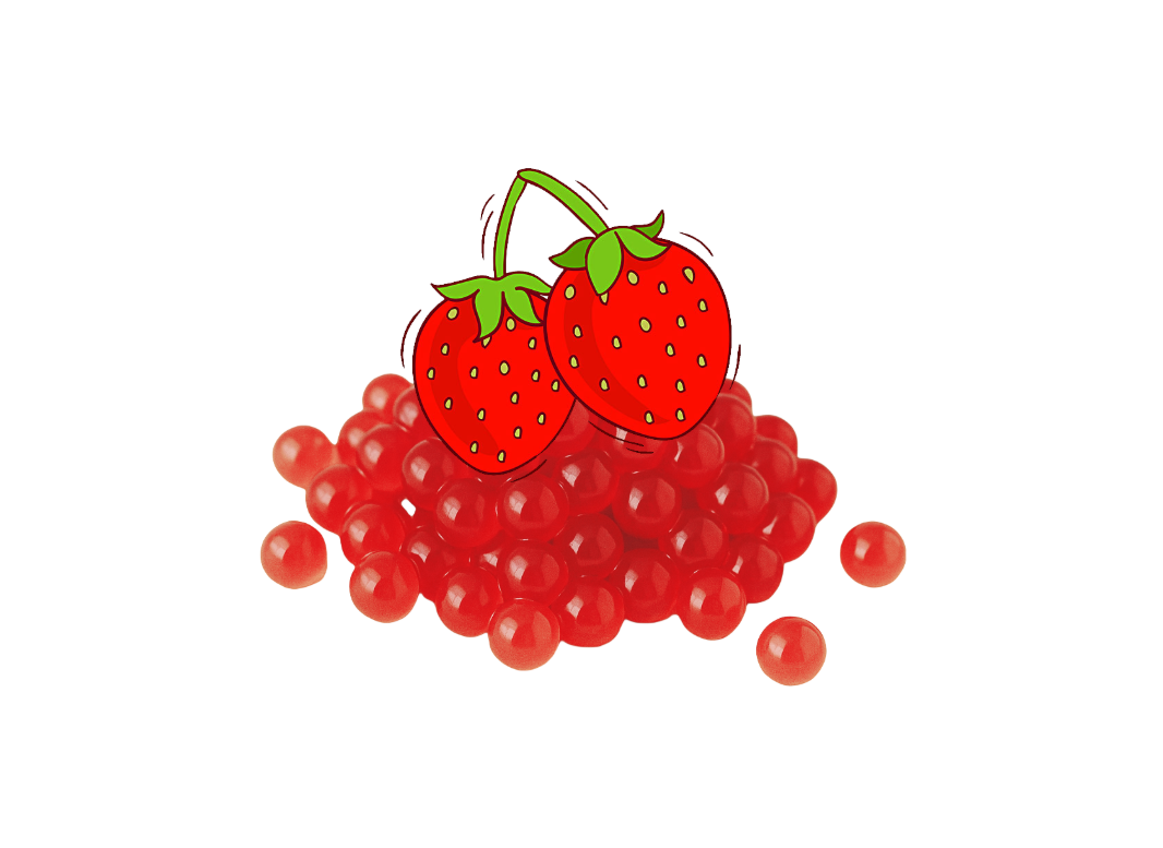 Popping Boba Strawberry - 草莓爆爆珠