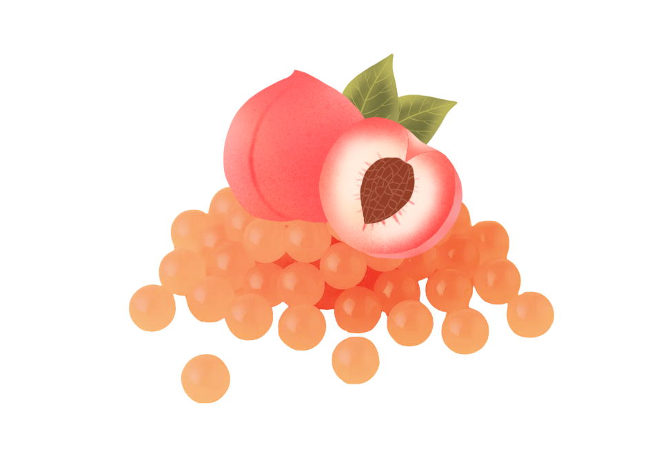 Popping Boba Peach - 桃子爆爆珠